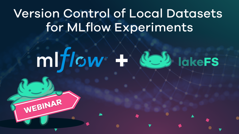 Version control of local datasets for MLflow experiments